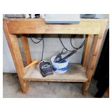 Wood tool stand, 30" x 12" x 33" - Chevrolet snap