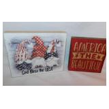 Patriotic home dï¿½cor & signs - Sterilite storage