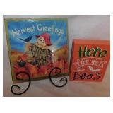 Fall Autumn Halloween home dï¿½cor & signs -