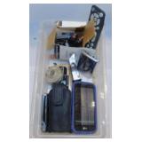 3 vintage cell phones - remote - 3 pole starter -
