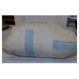 Vintage hand stitched cutter quilt