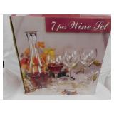 New glass wine set in box - New Anchor Hocking