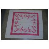 2 vintage Startex kitchen towels - Holly 100 lb.