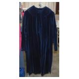 Vintage Helen Van Vliet ladies long velvet dress