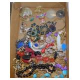 Costume jewelry: Brooch pins - Earrings -