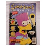 1993 Simpsons comic book - DC Super Friends book