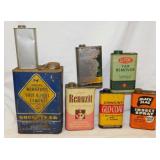 Vintage tins cut for drawers: Good Year, Black