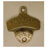 Starr X USA cast metal wall mount bottle opener