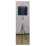 Quirky Kitchy bowling pin floor lamp w/ sheer