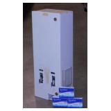 Vintage metal coin-op feminine hygiene product