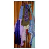 Several ladies scarves, vintage & new, dress &