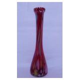 Mid Century Norcrest Japan End of Day ruby red