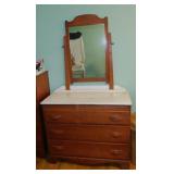 Mid Century Harmony House 3 drawer dresser w/