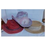 11 vintage ladies hats - Anne Klein faux pearl