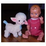 1950's OK Kader B35 sleep eye baby doll,