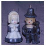 7 Thanksgiving Gurley candles, tallest is 5.5'