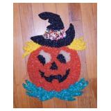 Vintage melted plastic popcorn holiday decor: