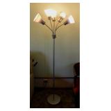 Medusa 5 light gooseneck floor lamp