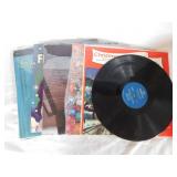 8 vintage vinyl LP record albums, Christmas