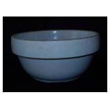 Antique crock mixing bowl, 10' diameter