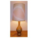 Mid Century crackle glaze porcelain bottle-neck