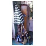 Patio umbrella - Rakes - Hoes - Unico battery