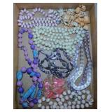 8 beaded necklaces