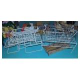 Wire kitchen cabinet organizers & racks