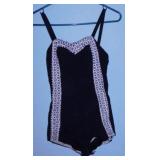 1950's Jordan Sea Nymph black & white glamour