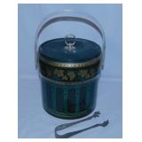 1960's Cera Regency ice bucket w/ lucite handle
