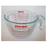 Pyrex 4 cup glass measuring cup - Chicken Pot Pie