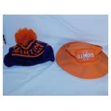 Hats: Vintage University of Illinois Illini -