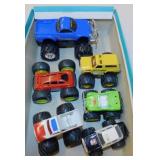 6 Monster Truck diecast vehicles