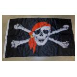 Jolly Roger Skull & crossbones Pirate ship flag,