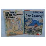 6 B.M. Bower hardback books