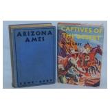 4 Zane Grey hardback books