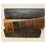 2 antique hardback farm books