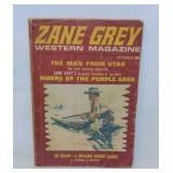 Three 1970 Zane Grey Western Magazines paperback
