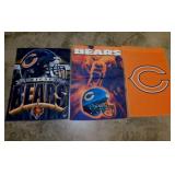 3 Chicago Bears football banner signs: