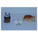 LEPS Peru ceramic panda figurine -