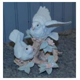 1987 George Lefton nest egg collection porcelain