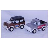 8 Tootsietoy & other toy vehicles: Subaru - Jeep -