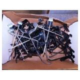 Commercial slat wall display hooks