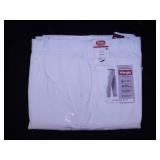3 new Wranglers white painters pants: 40x32, 42x32