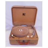 1955 RCA Victor Victrola portable suitcase record