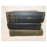 3 antique hardback farm books