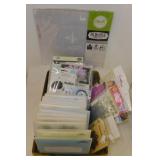 My Acrylix scrapbookers stamping stamps in