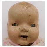4 vintage creepy composite baby dolls w/ sleepy