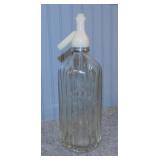 Vintage Schweppes Siphon soda seltzer bottle w/
