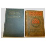 3 antique farm books: 1916 Lippincott